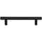 Jeffrey Alexander 128 mm Center-to-Center Matte Black Key West Cabinet Bar Pull 178MB - alternate 7